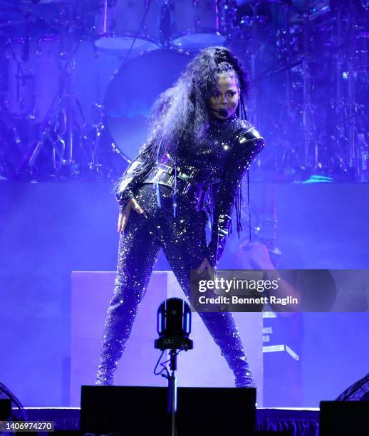 Janet Jackson performs onstage during the 2022 Essence Festival of Culture at the Louisiana Superdome on July 2, 2022 in New Orleans, Louisiana.