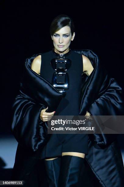 Model walks the runway during the Stephane Rolland Haute Couture Fall/Winter 2022-2023 fashion show as part of the Paris Haute Couture Week on July...