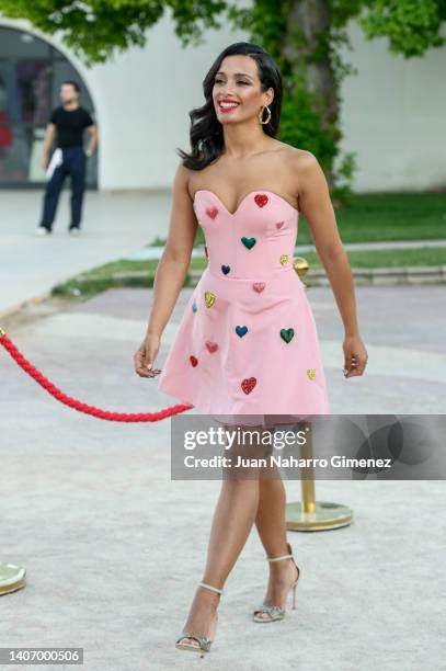 Chanel Terrero attends the 'Glamour' magazine 20th anniversary party at Hipodromo de la Zarzuela on July 05, 2022 in Madrid, Spain.