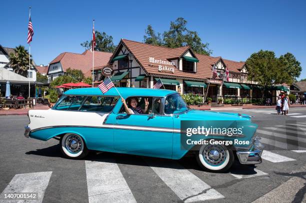 This small Danish community on California's Central Coast celebrates an All-American 4th of July with a parade of floats, vintage cars, Military...