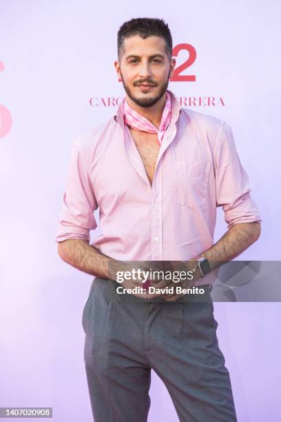 Nando Escribano attends the 20th anniversary party of 'Glamour' magazine at the Zarzuela racetrack on July 05, 2022 in Madrid, Spain.