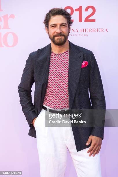 Felix Gomez attends the 20th anniversary party of 'Glamour' magazine at the Zarzuela racetrack on July 05, 2022 in Madrid, Spain.