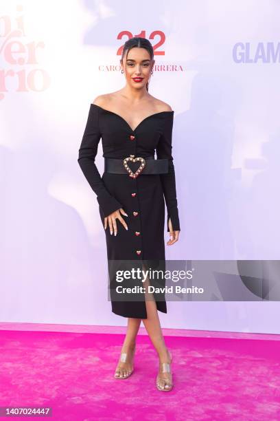 Marta Diaz attends the 20th anniversary party of 'Glamour' magazine at the Zarzuela racetrack on July 05, 2022 in Madrid, Spain.