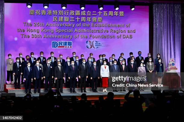 Leung Chun-ying , vice-chairman of the National Committee of the Chinese People's Political Consultative Conference, and Hong Kong Chief Executive...