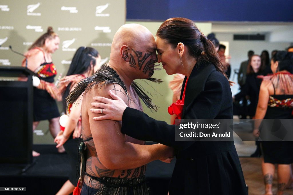 New Zealand Prime Minister Jacinda Ardern Attends The New Zealand Design Edit Launch At David Jones