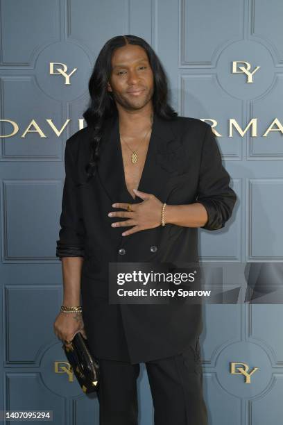 Law Roach attends the David Yurman Paris Flagship Grand Opening at Louvre on July 05, 2022 in Paris, France.