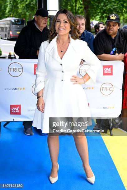 Susanna Reid attends the TRIC awards at Grosvenor House on July 06, 2022 in London, England.