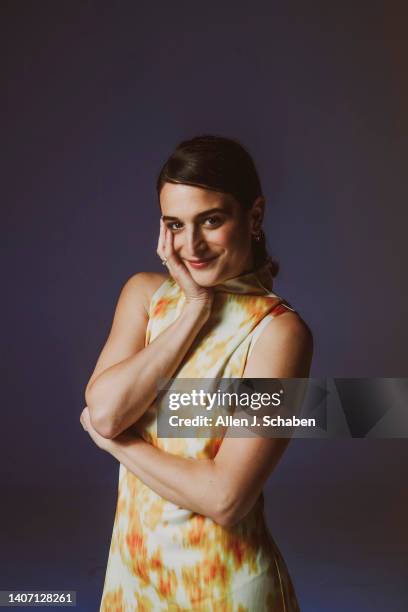 Actress Jenny Slate is photographed for Los Angeles Times on June 10, 2022 in West Hollywood, California. PUBLISHED IMAGE. CREDIT MUST READ: Allen J....