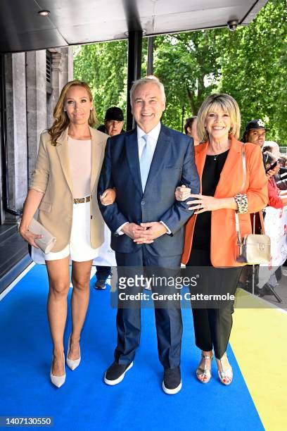 Isabel Webster, Eamonn Holmes and Ruth Langsford attend the TRIC awards at Grosvenor House on July 06, 2022 in London, England.