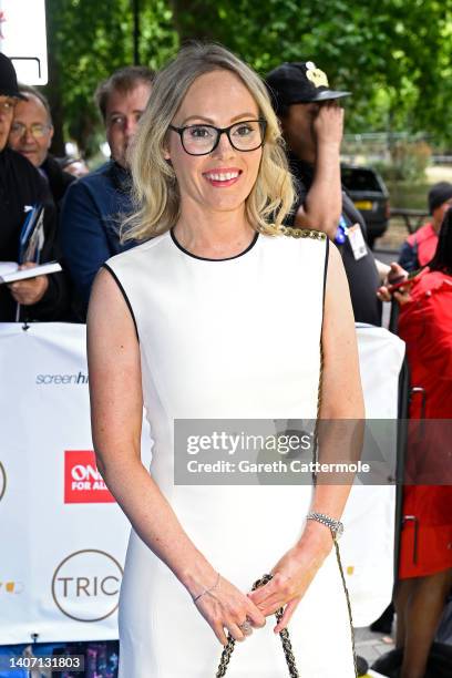 Michelle Dewberry attends the TRIC awards at Grosvenor House on July 06, 2022 in London, England.