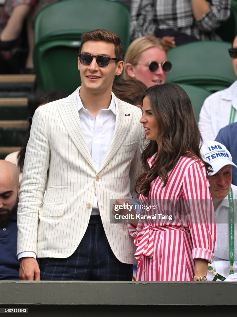 Celebrity Sightings At Wimbledon 2022 - Day 10