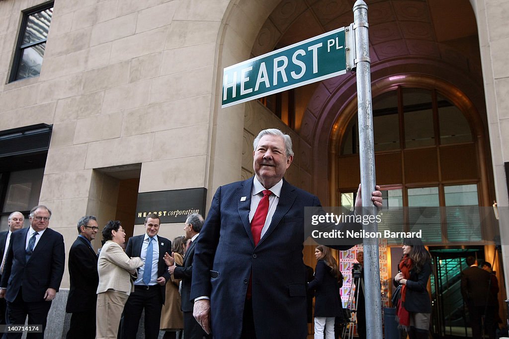 Hearst 125th Anniversary Press Conference