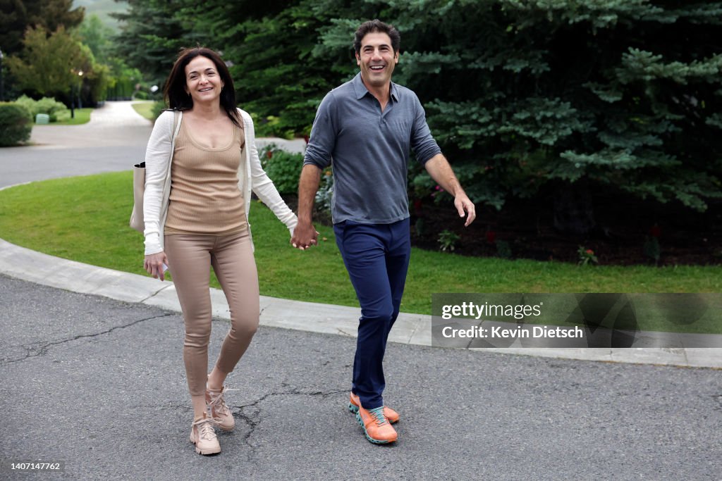 Business And Media Elites Attend Annual Allen & Co Meetings In Sun Valley