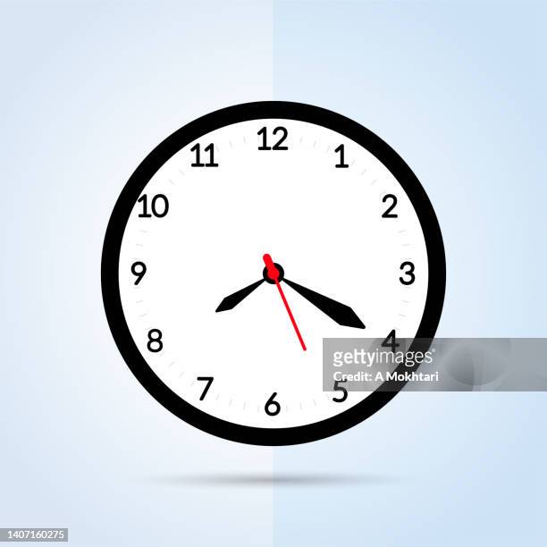 watch icon. - clock hand stock illustrations