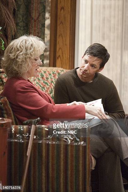 Queens for a Day: Part 1 & 2" Episode 10 -- Pictured: Lee Garlington as Annette, Eric McCormack as Will Truman -- Photo by: Chris Haston/NBCU Photo...