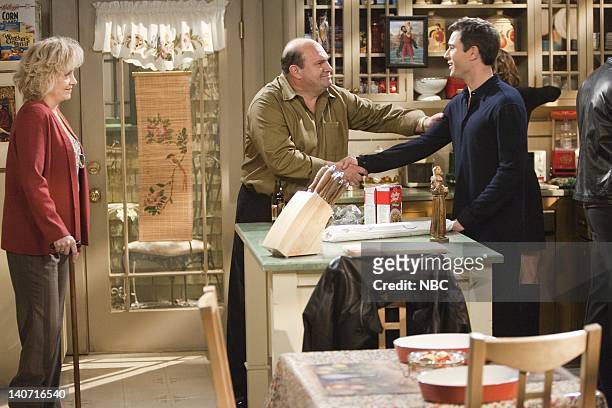 Queens for a Day: Part 1 & 2" Episode 10 -- Pictured: Lee Garlington as Annette, Robert Costanzo as Paul, Eric McCormack as Will Truman -- Photo by:...