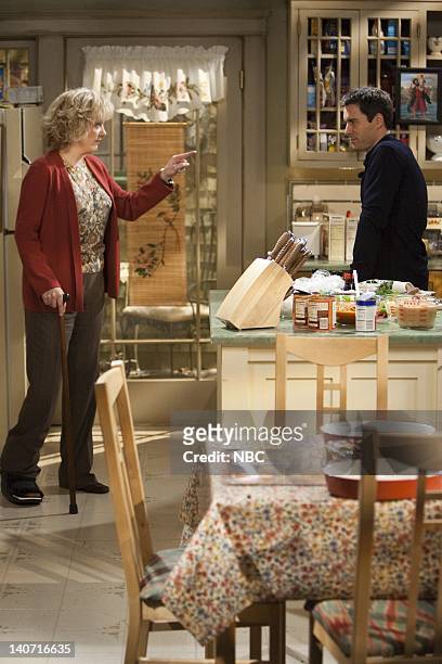 Queens for a Day: Part 1 & 2" Episode 10 -- Pictured: Lee Garlington as Annette, Eric McCormack as Will Truman -- Photo by: Chris Haston/NBCU Photo...