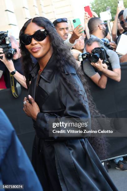 Naomi Campbell attends Balenciaga Dinner at Hotel de la Marine on July 06, 2022 in Paris, France.