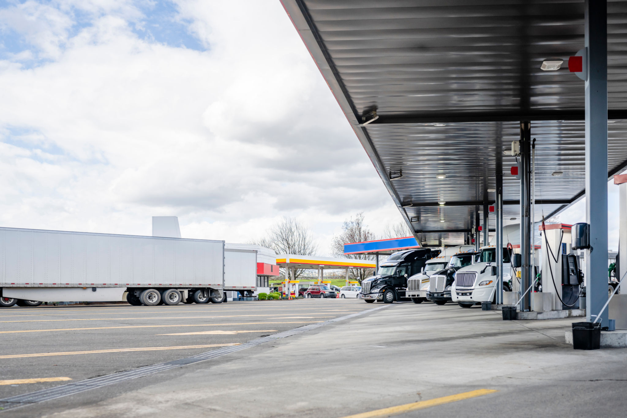 dedicated truck stop