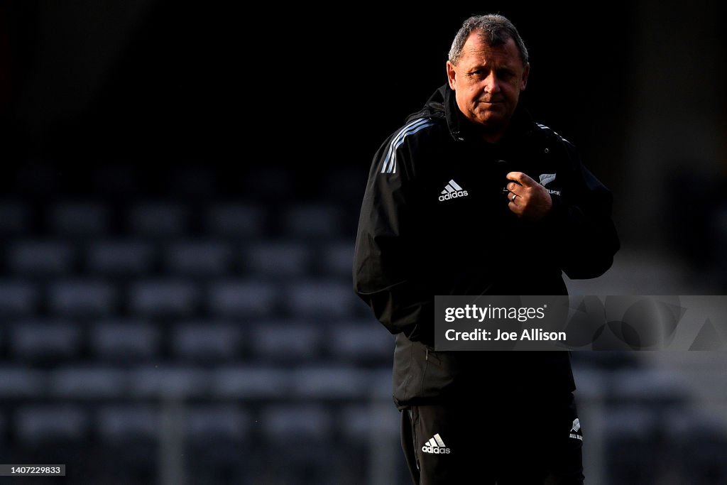 New Zealand All Blacks Training Session