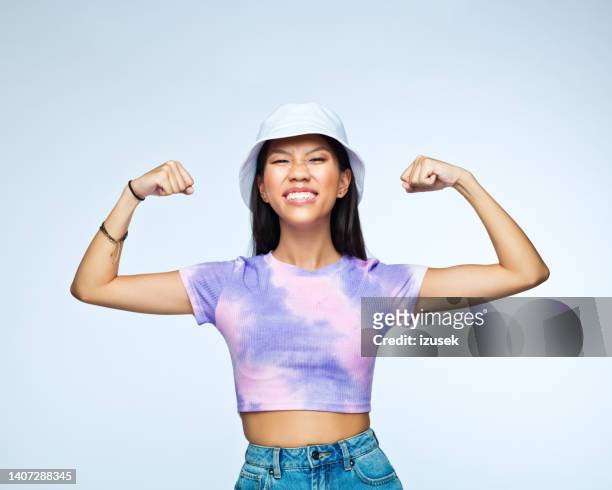 girl power - tie dye stock pictures, royalty-free photos & images
