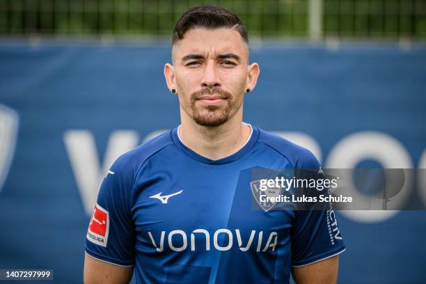 Danilo Soares of VfL Bochum 1848 poses during the team presentation at training ground of Vonovia Ruhrstadion on July 07, 2022 in Bochum, Germany.