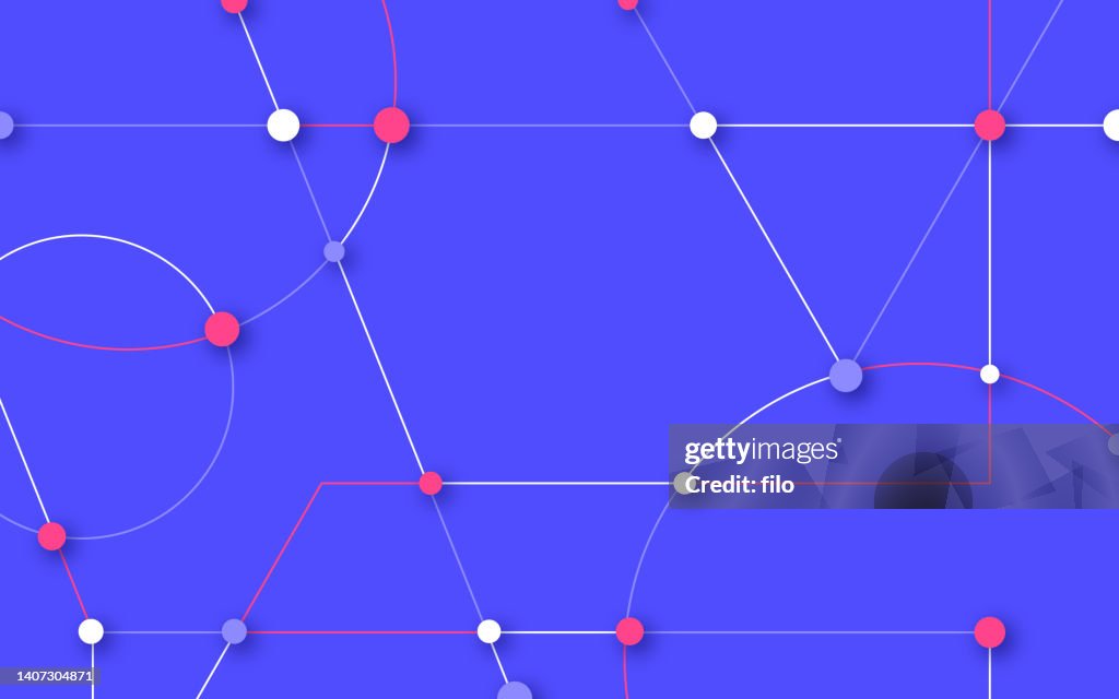 Modern Connection Pattern Background High-Res Vector Graphic - Getty Images