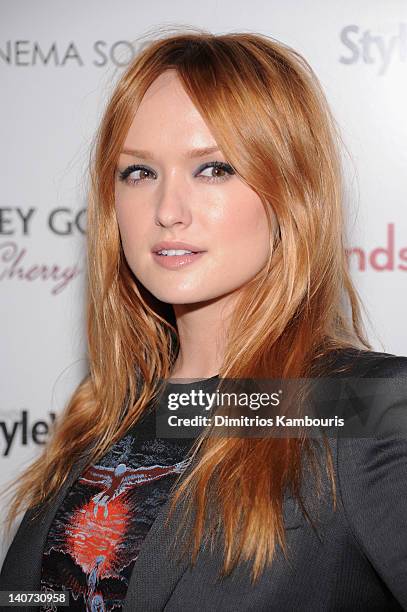 Actress Kaylee DeFer attends the Cinema Society & People StyleWatch with Grey Goose screening of "Friends With Kids" at the SVA Theater on March 5,...