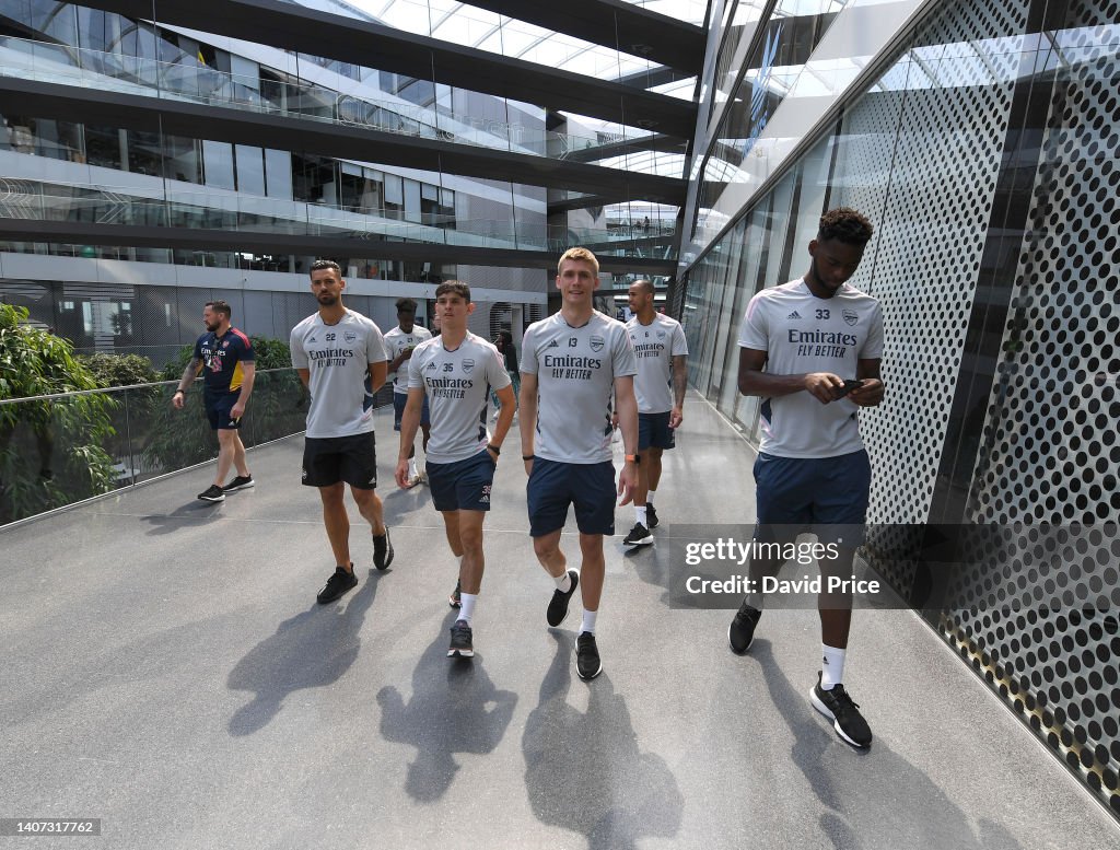 Arsenal Pre-Season Training Camp