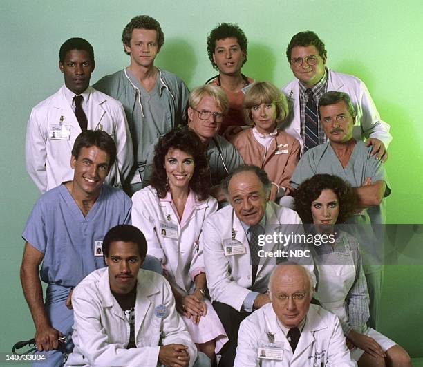 Season 3 -- Pictured: Denzel Washington as Doctor Philip Chandler, David Morse as Doctor Jack Morrison, Howie Mandel as Doctor Wayne Fiscus, Stephen...