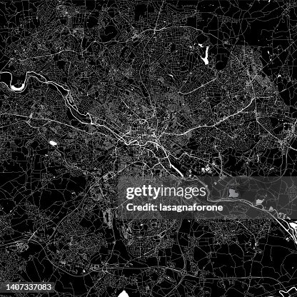 Leeds, UK Vector Map Leeds, UK Vector Map
