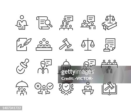 Court Icons - Classic Line Series Court Icons - Classic Line Series