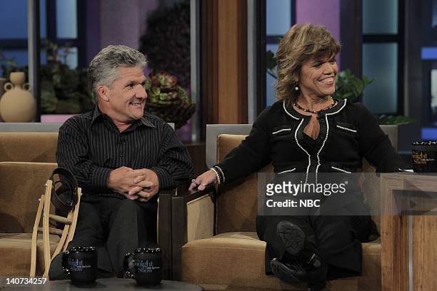 Episode 3800 -- Pictured: "The Roloffs" Matt and Amy Roloff during an interview on April 5, 2010 -- Photo by: Stacie McChesney/NBCU Photo Bank