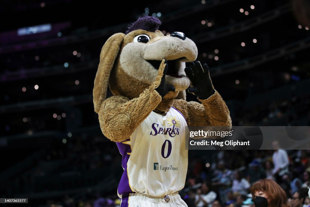 los angeles sparks mascot