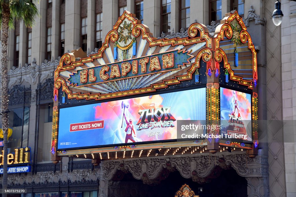 Marvel Studios' "Thor: Love And Thunder" G.O.A.T. Marathon Hosted By Nerdist At El Capitan Theatre