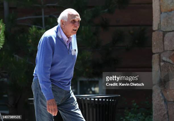 Financier and businessman Ken Langone attends the Allen & Company Sun Valley Conference on July 07, 2022 in Sun Valley, Idaho. The world's most...