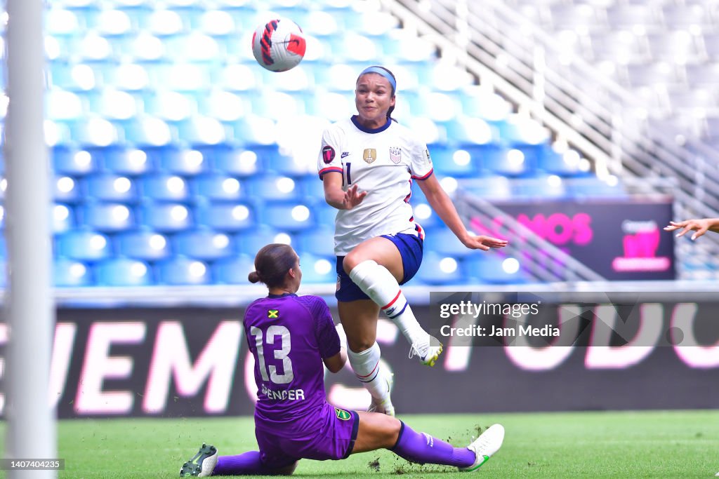 Jamaica v United States - 2022 Concacaf W Championship