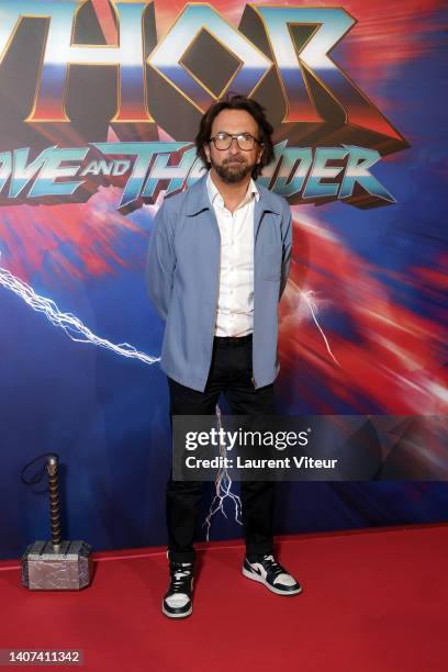 Alex Jaffray attends the “Thor: Love and Thunder” Premiere At Le Grand Rex on July 07, 2022 in Paris, France.