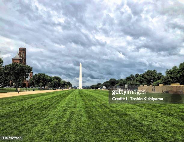 washington monument in washington, dc - the mall stock pictures, royalty-free photos & images