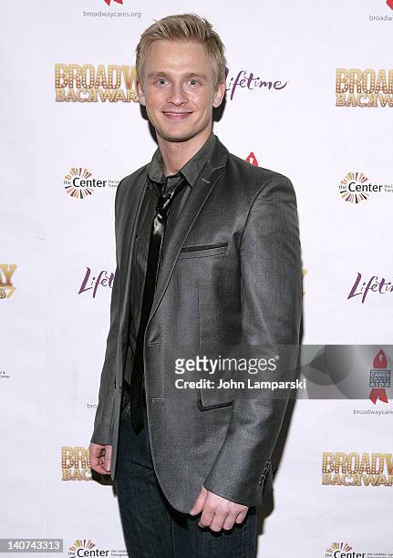 Anthony Federov attends Broadway Backwards 7 at the Al Hirschfeld Theatre on March 5, 2012 in New York City.