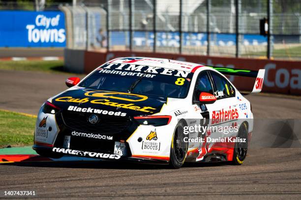 Andre Heimgartner driver of the Brad Jones Racing Holden Commodore ZB during practice for the Townsville 500 round of the 2022 Supercars Championship...