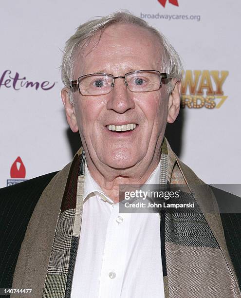 Len Cariou attends Broadway Backwards 7 at the Al Hirschfeld Theatre on March 5, 2012 in New York City.