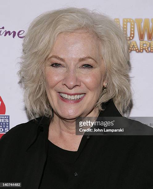 Betty Buckley attends Broadway Backwards 7 at the Al Hirschfeld Theatre on March 5, 2012 in New York City.