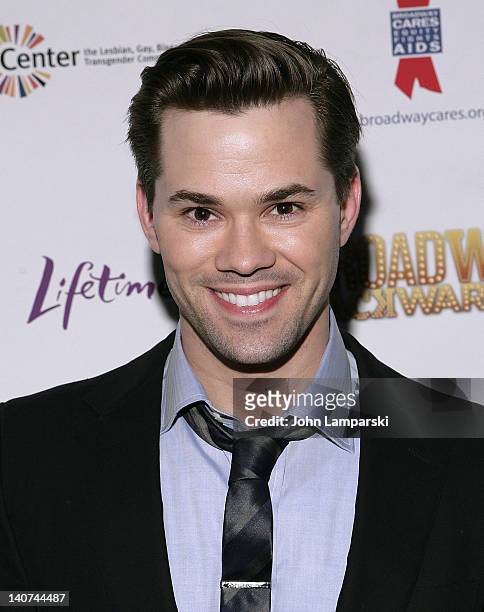 Andrew Rennells attends Broadway Backwards 7 at the Al Hirschfeld Theatre on March 5, 2012 in New York City.