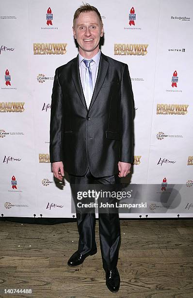 Robert Bartley attends Broadway Backwards 7 at the Al Hirschfeld Theatre on March 5, 2012 in New York City.