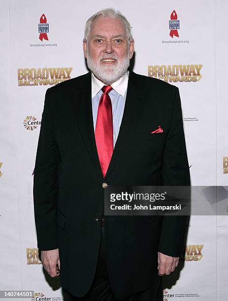 Jim Brochu attends Broadway Backwards 7 at the Al Hirschfeld Theatre on March 5, 2012 in New York City.