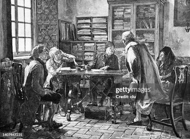 Conflict Over Inheritance 29 Inheritance Pattern High Res Illustrations - Getty Images