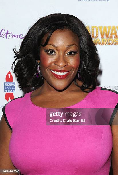 Cicily Daniels attends Broadway Backwards 7 at the Al Hirschfeld Theatre on March 5, 2012 in New York City.