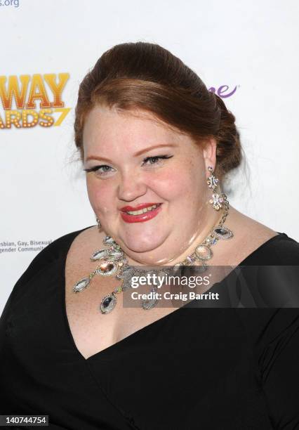 Shawna Hamic attends Broadway Backwards 7 at the Al Hirschfeld Theatre on March 5, 2012 in New York City.