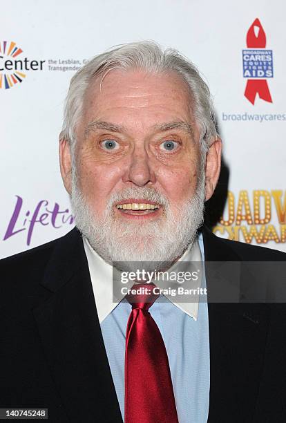 Jim Brochu attends Broadway Backwards 7 at the Al Hirschfeld Theatre on March 5, 2012 in New York City.